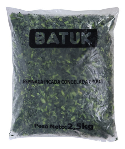 Espinaca Picada Batuk 2,5 Kg - Cold Market Congelados 0 Espinaca Picada Batuk 2,5 Kg - Cold Market Congelados 0