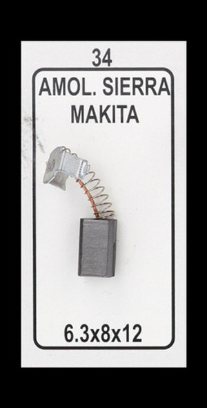 Juego De Carbones N° 34 Amola. Sierra  6,3x8x12 - Ferrejido 0 Juego De Carbones N° 34 Amola. Sierra  6,3x8x12 - Ferrejido 0