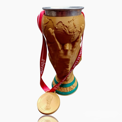 Copa Del Mundo Fifa World Cup Fernetero + Medalla 0