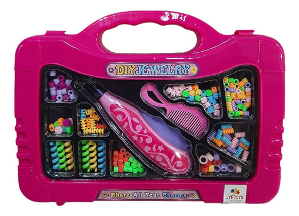 Valija Con Aplicador Y Accesorios Para Armar Bijou Juguete 0