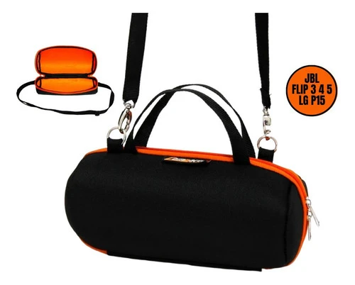 Case Capa Mala Estojo Proteção P/ Jbl Flip 3 4 5 Prova Dágua 1