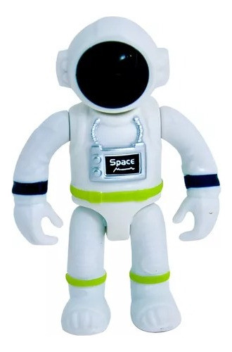 Brinquedo Astronauta Nave Espacial C/ Luz Bateria E Boneco 1