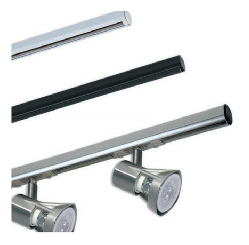 Riel De Aluminio 1 Metro Acero Pintado 1 Efecto Eclipse 0