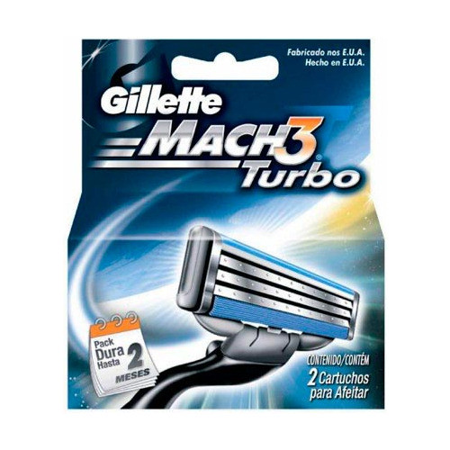 Repuesto  Turbo 2 Un Mach 3 Hojas Y Maquinas Pro 0