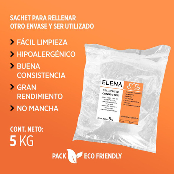 Gel Neutro Alta Densidad X 5kg Sachet 1