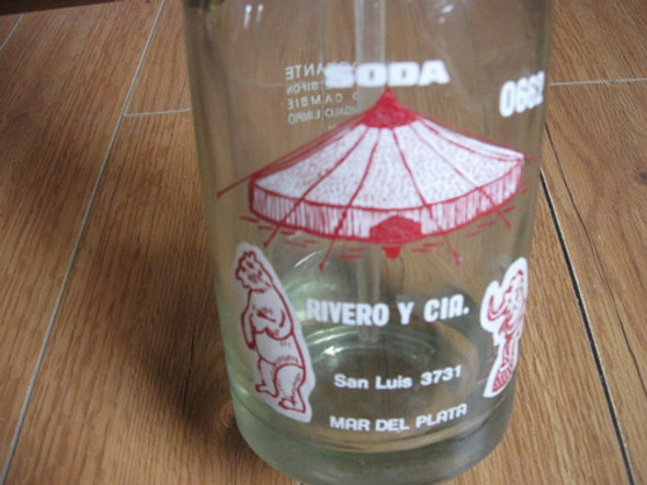 Antiguo Sifon  Circo,  Hermanos Rivero, Mar Del Plata 1
