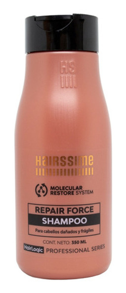 Hairssime Repair Force Shampoo Reparador Dañado Chico 3c 0