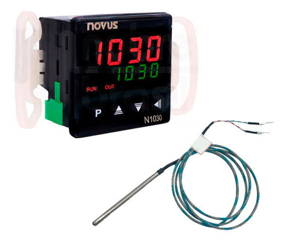 Controlador Temperatura Novus N1030-pr J/k/pt100 + Termopar 0