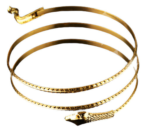 Color Oro Brazo Armband Brazalete Pulsera Tobillera En Espir 0