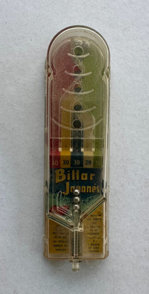 Antiguo Flipper De Bolsillo Billar Japones 1960's 0 Antiguo Flipper De Bolsillo Billar Japones 1960's 0