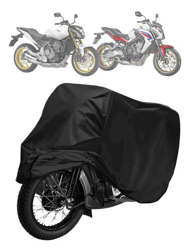 Capa Cobrir Moto Forrada Impermeável P/ Cb 600f Hornet 2010 0