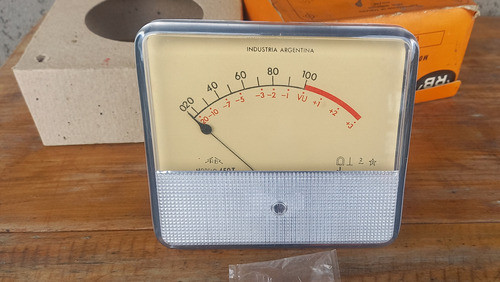 Vumetro Analogico Instrumento Electronico Rb Modelo 450 T 1