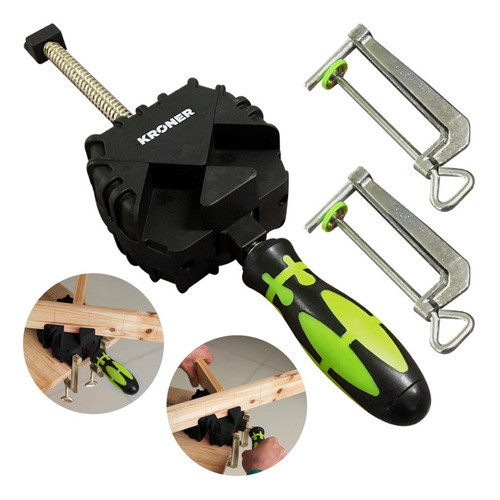 Prensa Banco Ingletadora Multifunción Madera 90°  Kroner 0