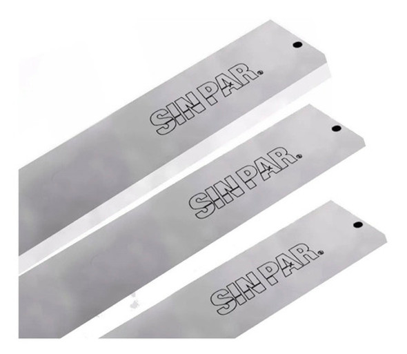 3 Cuchilla Hss Para Garlopa Cepilladora 310x30x3 Mm Sin Par 0