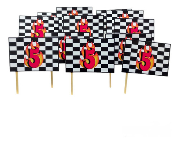 Banderitas Cars Hot Whells Cumpleaños Decoración 0