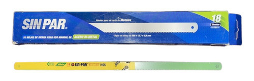 Hoja De Sierra Manual Sin Par Acero Bimetal 18 Dientes X10 0