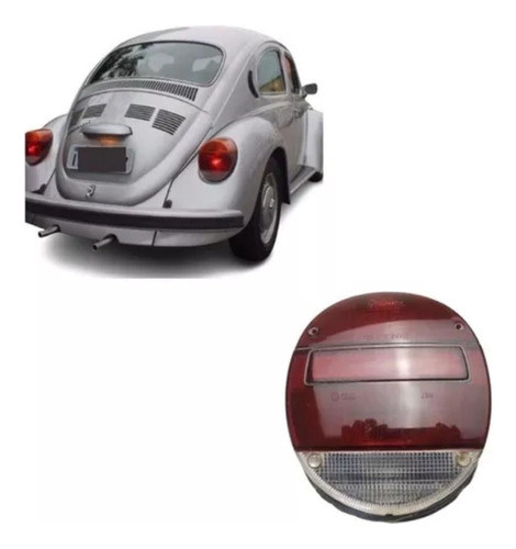 Faro Trasero Vw Fusca 1980 A 1986 Polimatic Original . 0