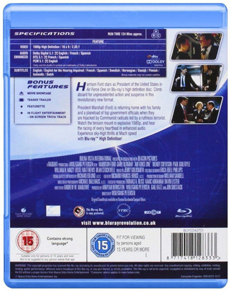 Blu-ray Air Force One / Avion Presidencial 1