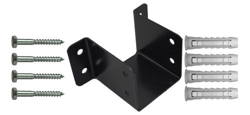 Soporte De Tirante De Madera 3x3 + Tarugo 10mm + Tirafondo 0