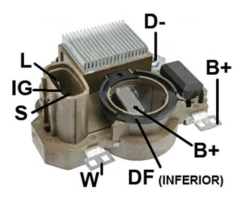 Regulador Alternador Mitsubishi Iv Stralis 380/410 24v. 0