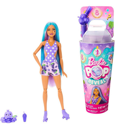 Barbie - Muñeca Pop Reveal Aroma De Frutas Hnw40-hnw44 0