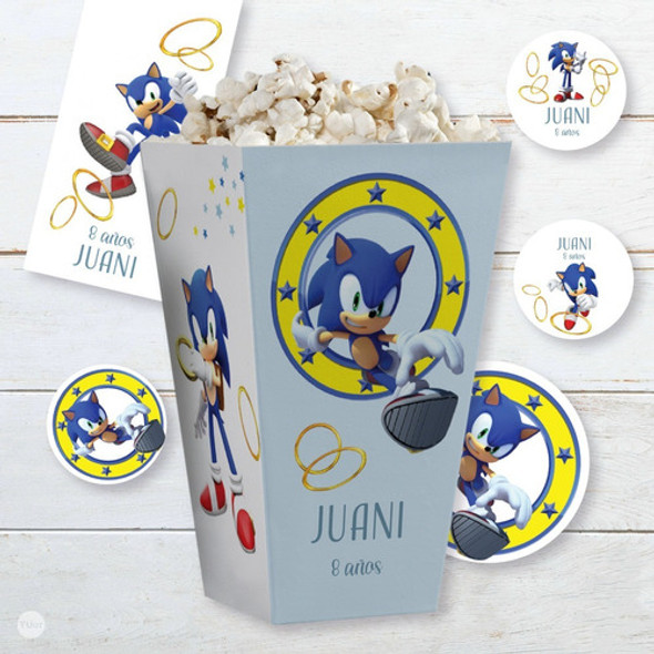 Kit Imprimible Sonic Tukit 1