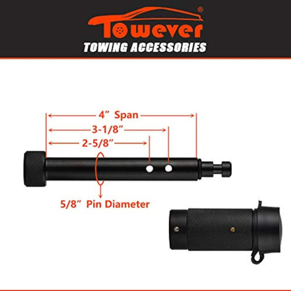 Towever Pasador De Bloqueo De Enganche De Remolque 1