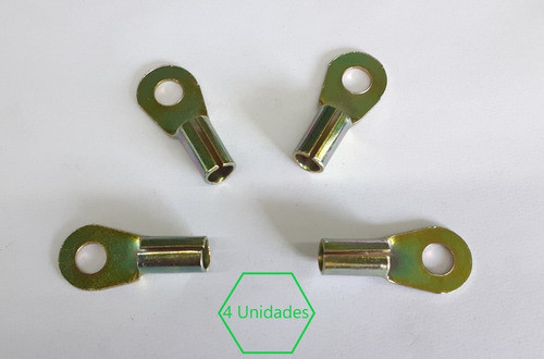 Terminales Ojal Para Cable De 25mm, P/ Batería, X 4 Unidades 0