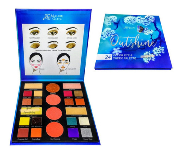Set De Maquillaje Malibu Glitz Mg662 - Ideal Día De La Madre 0 Set De Maquillaje Malibu Glitz Mg662 - Ideal Día De La Madre 0
