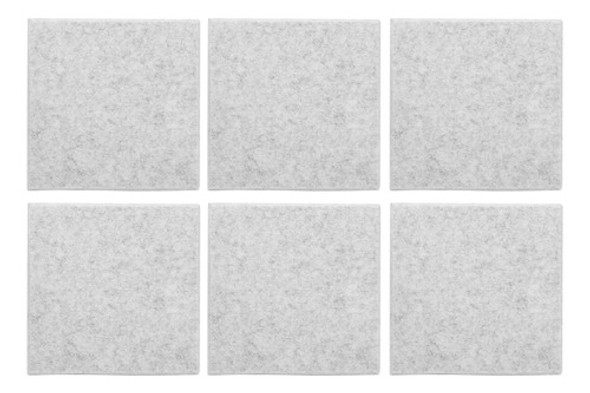 Painéis Silenciadores: 6 Peças, Placa De Absorção De Som, Po 1