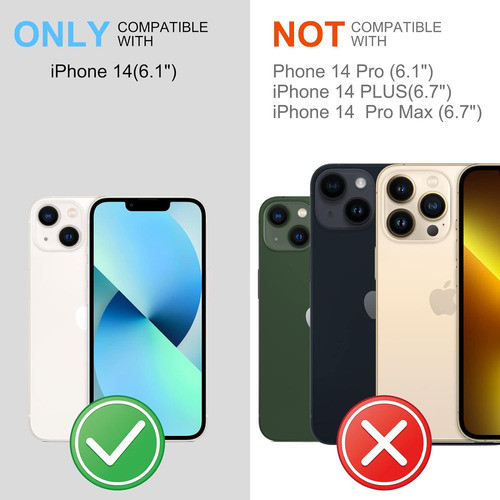 4 1 Funda Armor iPhone 14 Soporte Cubierta Cámara 2u Protect 1