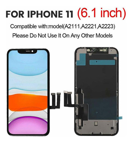 Reemplazo De Pantalla Compatible Con iPhone 11 De Repuesto D 1