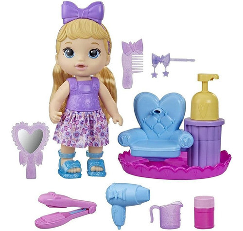 Muñeca Baby Alive  Sudsy Styling Rubia 0