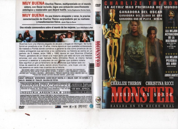 Monster Asesina En Serie (2003) - Dvd Original - Mcbmi 0