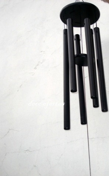 Llamador De Angeles Catedral Campanario Grande Negro 1.15 Mt 1