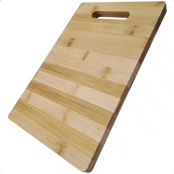 Tabla De Picar Chica Madera Bambu Bamboo 0