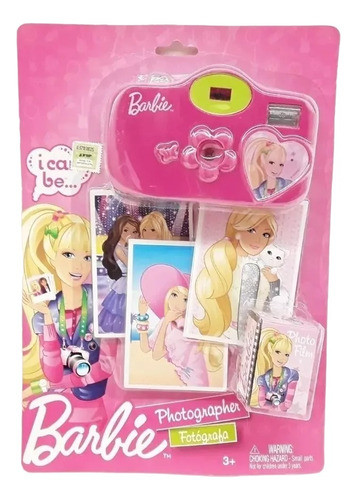 Barbie Set De Fotografa Con Camara Lic Original Armonyshop 0