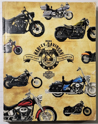 Harley Davidson. Catalogo De Partes Y Accesorios. 2011. 0