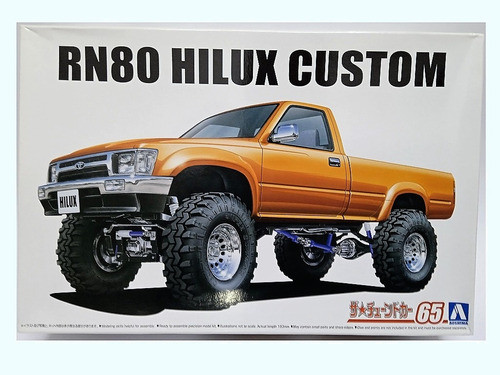 Modelo Para Armar A Escala 1/24 Rn 80 Hilux Custom 0