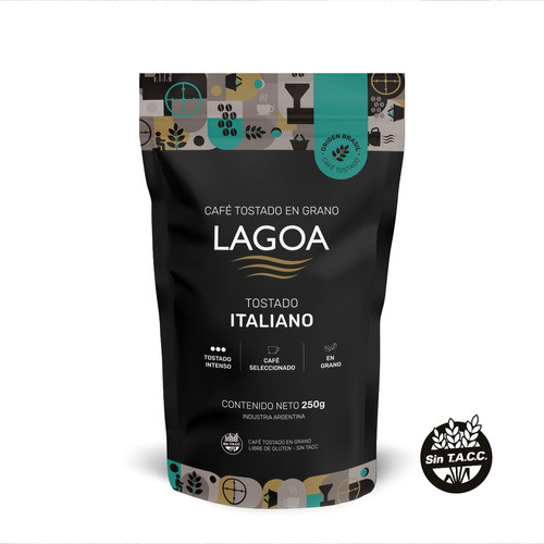 Café Brasil Tostado Italiano En Grano 4 X 250g 1