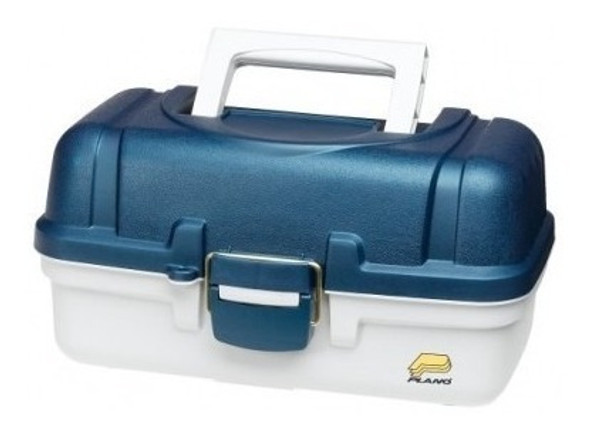 Caja De Pesca Plano 2 Bandejas Rebatibles Original !!! 0