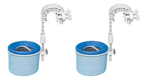 Intex Deluxe Piscina Montaje En Pared Superficie Automática 0