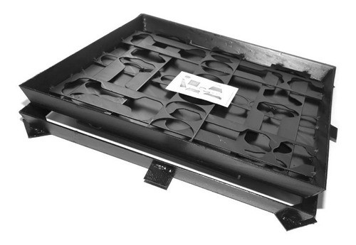 Tapa Camara Hierro 60x60 Encastre Conico Camara Septica 0