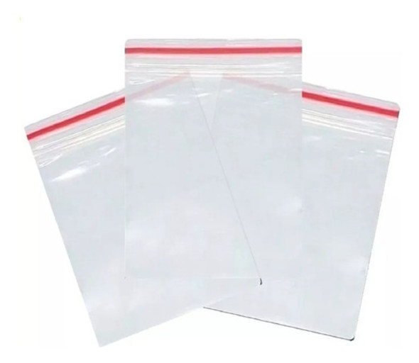 1000 Sacos Saquinho Zip Lock Hermético 8,5x12 Qualidade 0
