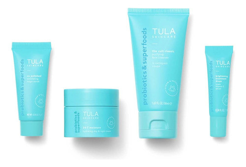 Tula Skin Care On The Go Best Sellers Travel Kit | Limpiador 0