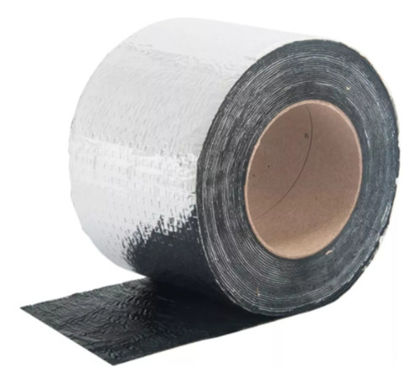 Fita Asfáltica Adesiva Aluminizada Vedatudo 15cm X 10m Dryko 1