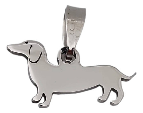 Collar Perro Salchicha / Acero Quirúrgico / Joyas  Mónac 0