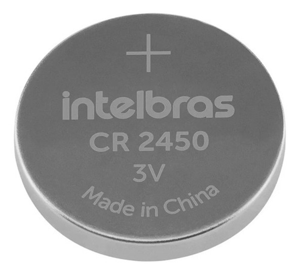 Cartela 10un Bateria Moeda Cr2450 3v Litio Intelbras 0