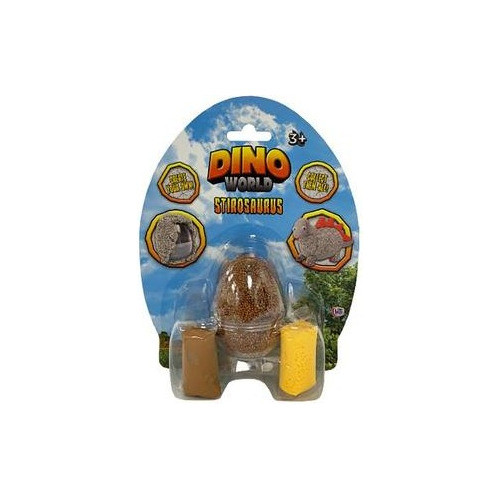 Dino World Crea Tu Dinosaurio Marron 4 Piezas Blister Kreker 0