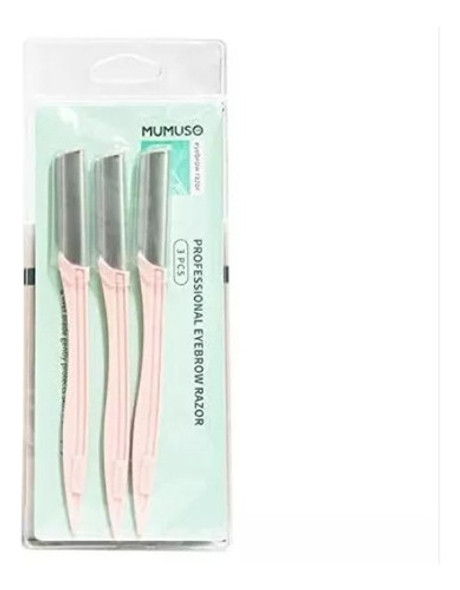 Kit X3u Perfiladores Navaja Diseño Cejas Belleza Rostro 1